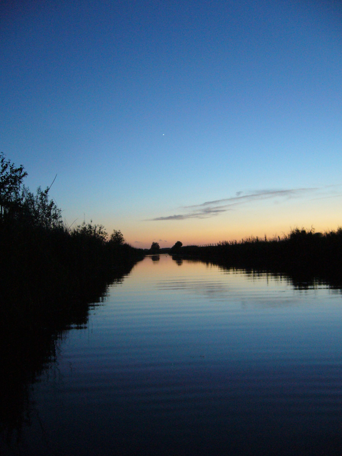 Aalskreek bij Schemering